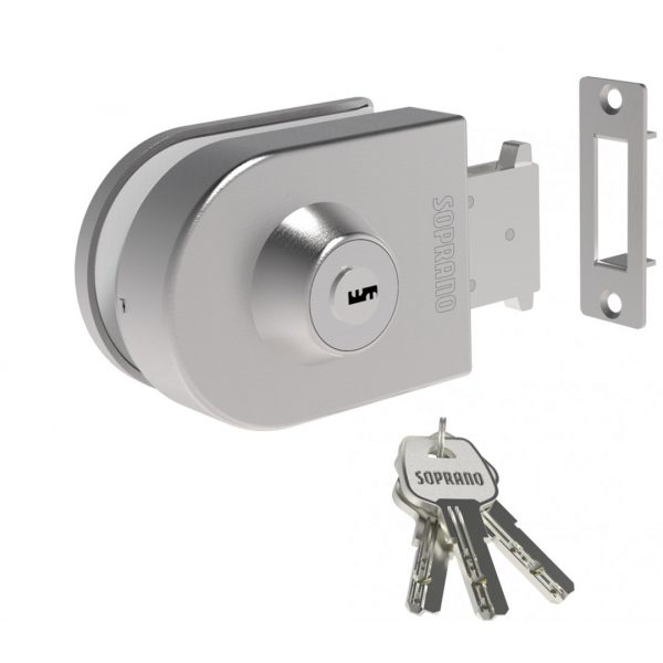 Fechadura De Pressão Para Porta Correr V/A 157 Soprano