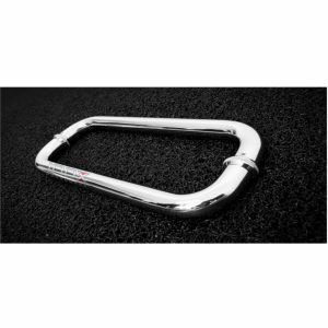 Puxador Inox Tubular Alça 30cm Para Portas E Portões -Espessura 32mm