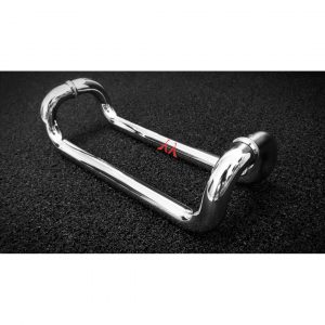 Puxador Inox Tubular em C Para Portas E Portões -Espessura 32mm - 30cm e 40cm (Detalhes no Anúncio)